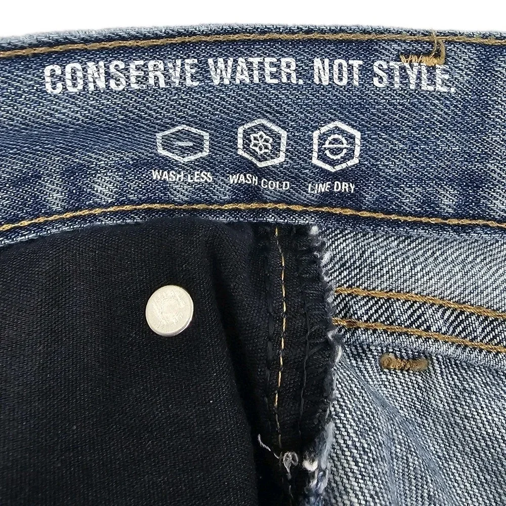 Nautica Jeans Co. Relaxed Fit Jeans Men's 36x334 Medium Wash 100% Cotton